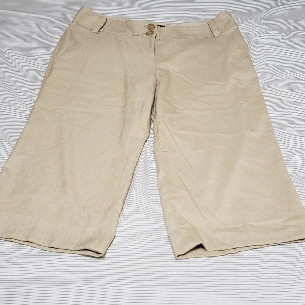 The Limited Khaki Capris